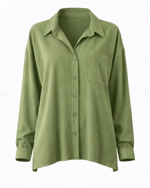 MODAL Kumaş Oversize Gömlek